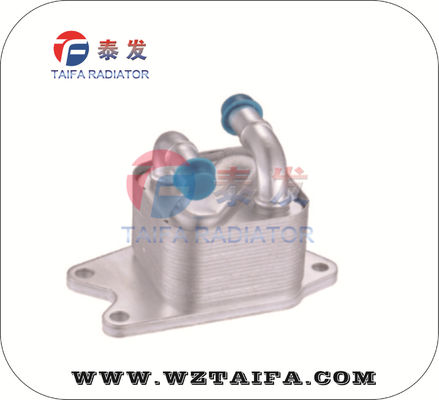 09G409061B oil cooler Gratis pengiriman mesin 1.6 pendingin oli transmisi  dengan segel untuk polo, Skoda