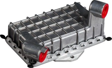 High Durability 6061800365 Mercedes Oil Cooler , Aftermarket Transmission Oil Cooler