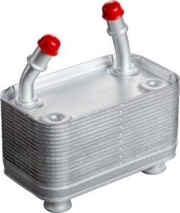 Original Size Bmw X5 Transmission Oil Cooler 1720 7500 754 Auto Aluminium Casting Parts