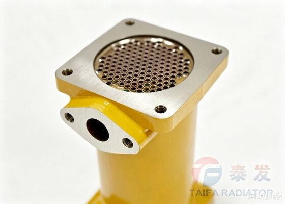CAT Oil Cooler Replacement Compatible with Construction Machinery and Heavy Duty Vehicles Delivering Oil Temperature Regulation